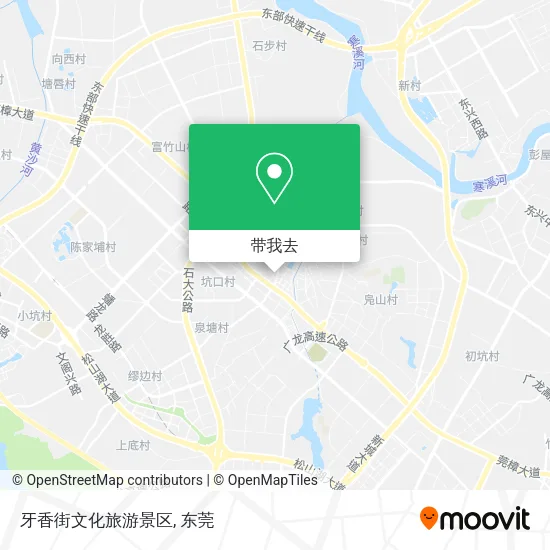 牙香街文化旅游景区地图