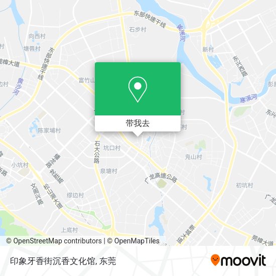 印象牙香街沉香文化馆地图