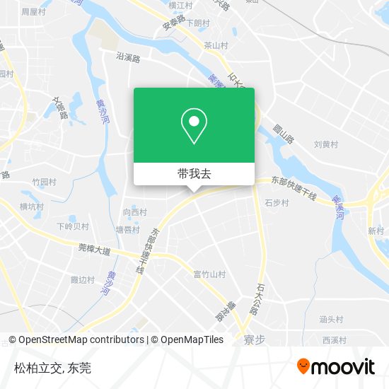 松柏立交地图