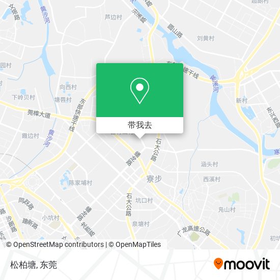 松柏塘地图