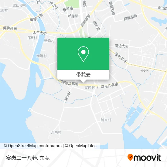 宴岗二十八巷地图