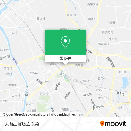 大咖星咖喱屋地图