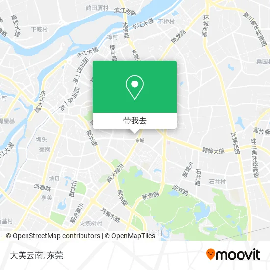 大美云南地图