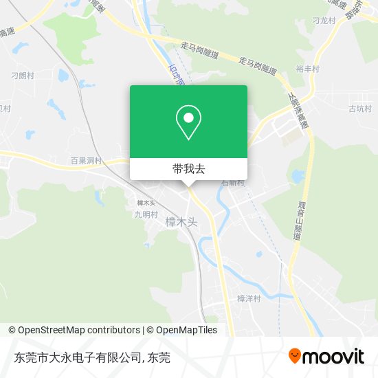 东莞市大永电子有限公司地图