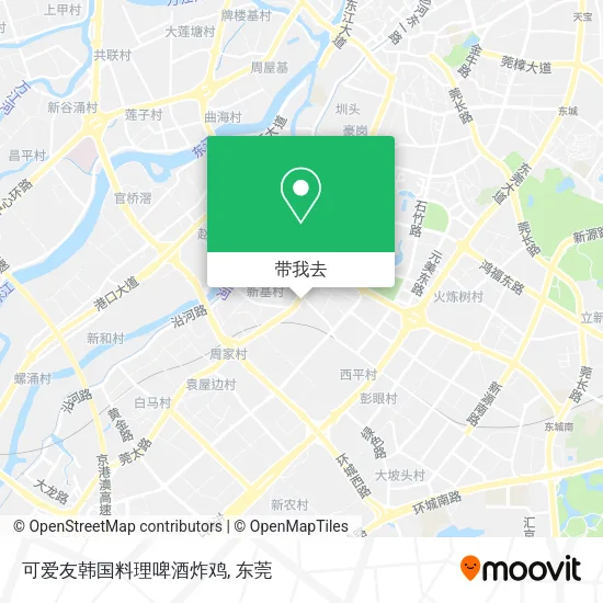 可爱友韩国料理啤酒炸鸡地图