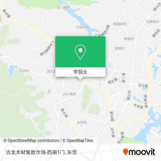 吉龙木材集散市场-西南1门地图