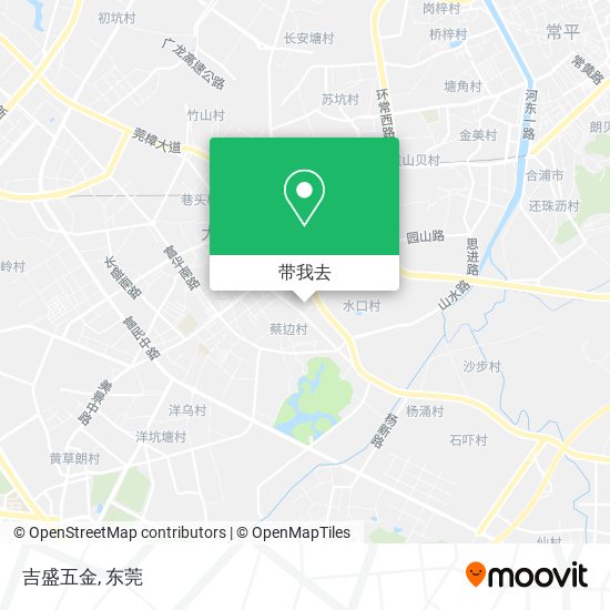 吉盛五金地图