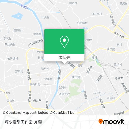 辉少发型工作室地图