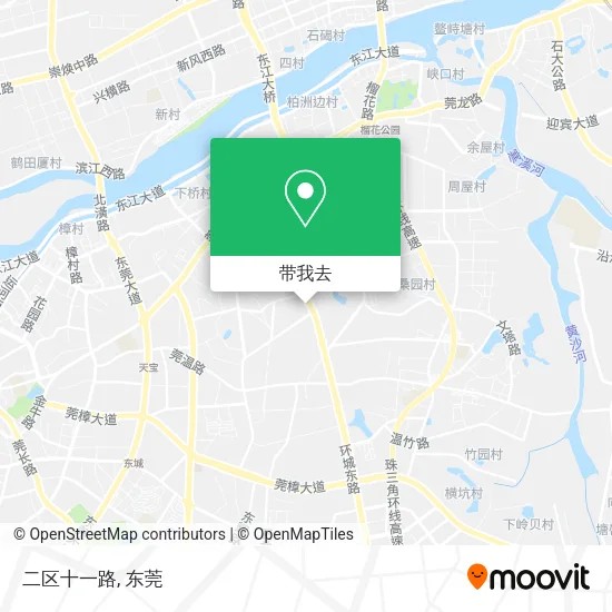 二区十一路地图