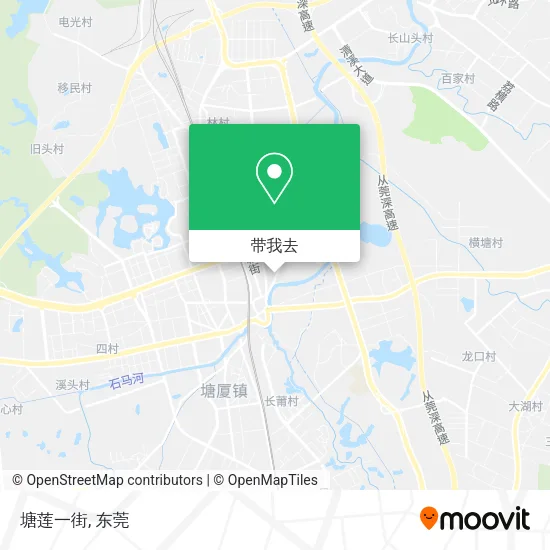 塘莲一街地图