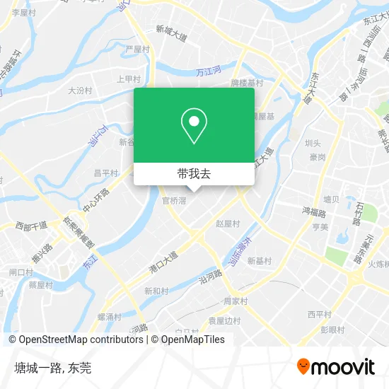 塘城一路地图