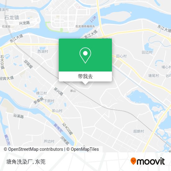 塘角洗染厂地图