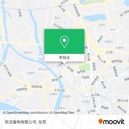 简涩服饰有限公司地图