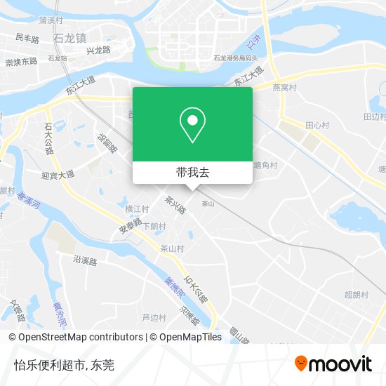 怡乐便利超市地图