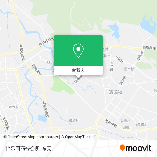 怡乐园商务会所地图