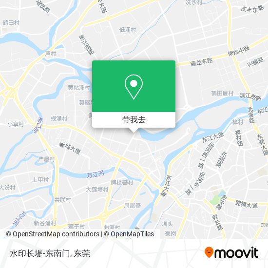 水印长堤-东南门地图