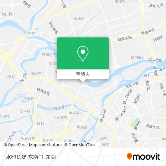 水印长堤-东南门地图