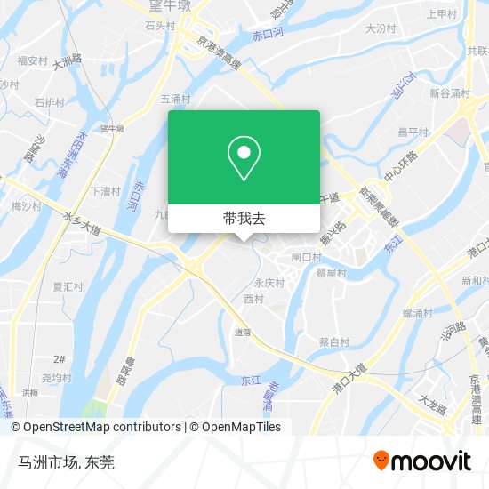 马洲市场地图