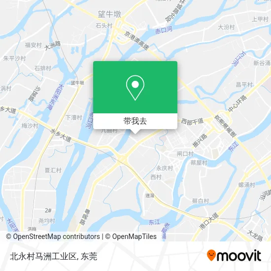北永村马洲工业区地图