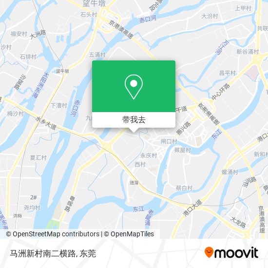 马洲新村南二横路地图