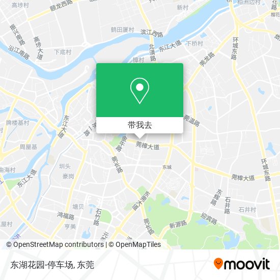 东湖花园-停车场地图