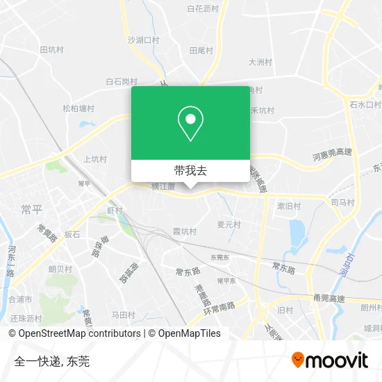全一快递地图