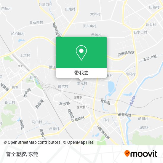 普全塑胶地图