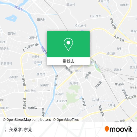 汇美桑拿地图