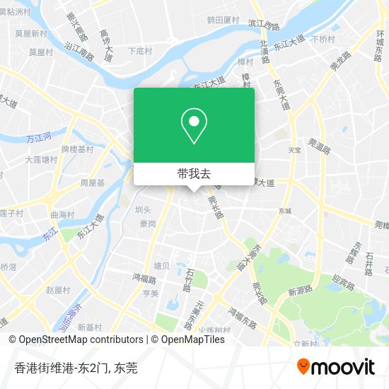 香港街维港-东2门地图