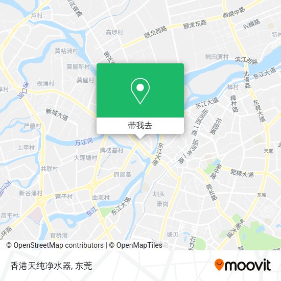 香港天纯净水器地图