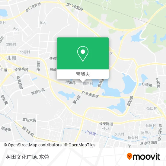 树田文化广场地图