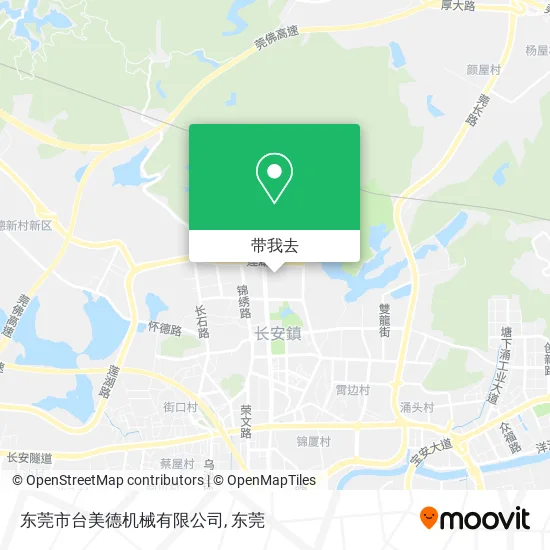 东莞市台美德机械有限公司地图