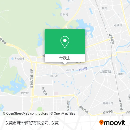东莞市塘华商贸有限公司地图