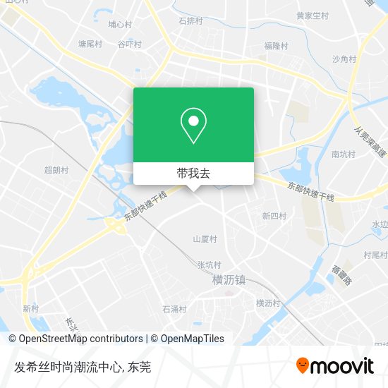 发希丝时尚潮流中心地图