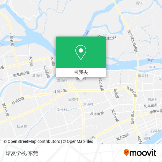 塘夏学校地图
