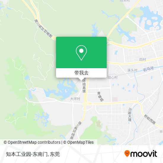 知本工业园-东南门地图
