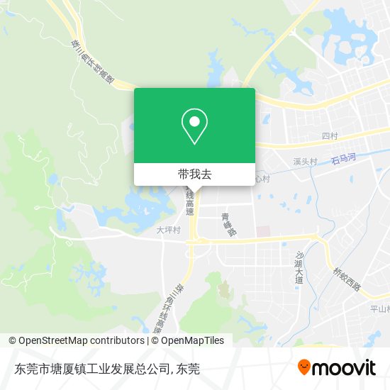 东莞市塘厦镇工业发展总公司地图
