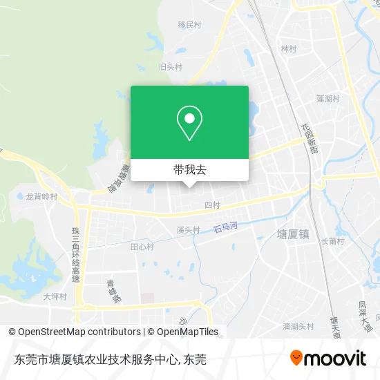 东莞市塘厦镇农业技术服务中心地图
