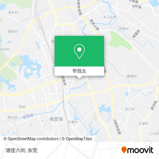 塘莲六街地图