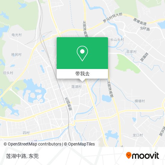 莲湖中路地图