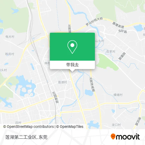 莲湖第二工业区地图