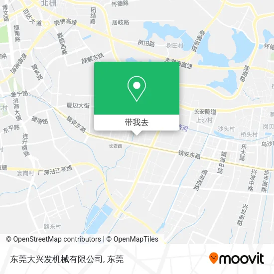 东莞大兴发机械有限公司地图