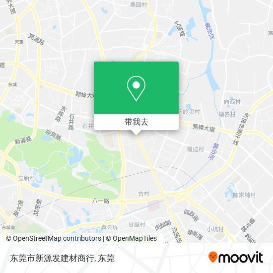 东莞市新源发建材商行地图