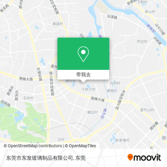 东莞市东发玻璃制品有限公司地图