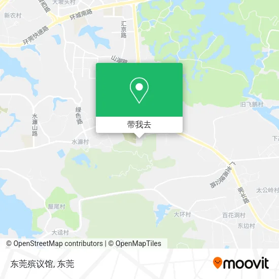 东莞殡议馆地图