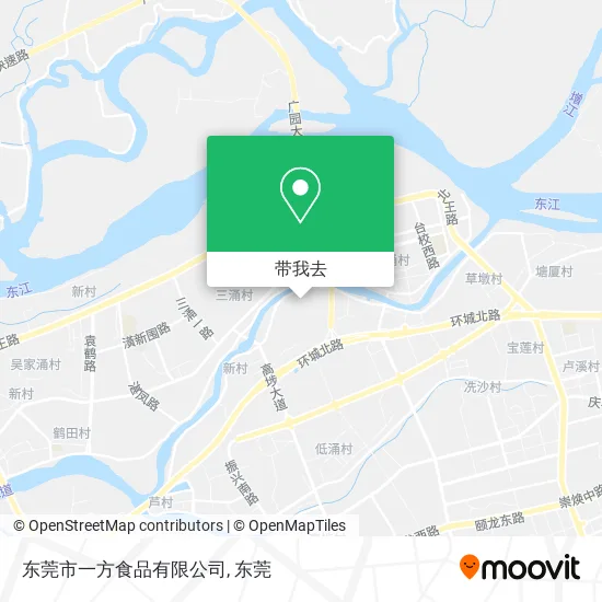 东莞市一方食品有限公司地图