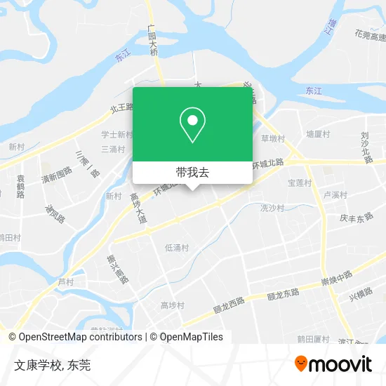 文康学校地图