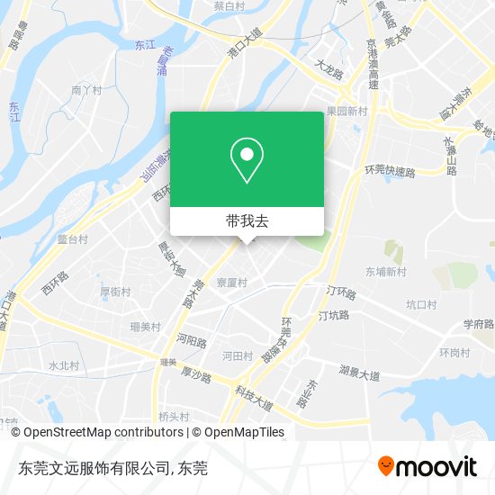 东莞文远服饰有限公司地图