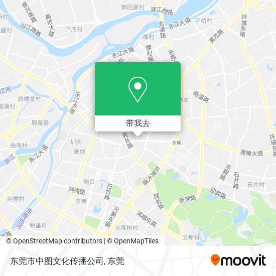 东莞市中图文化传播公司地图