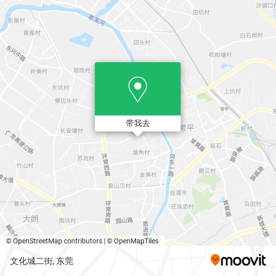 文化城二街地图